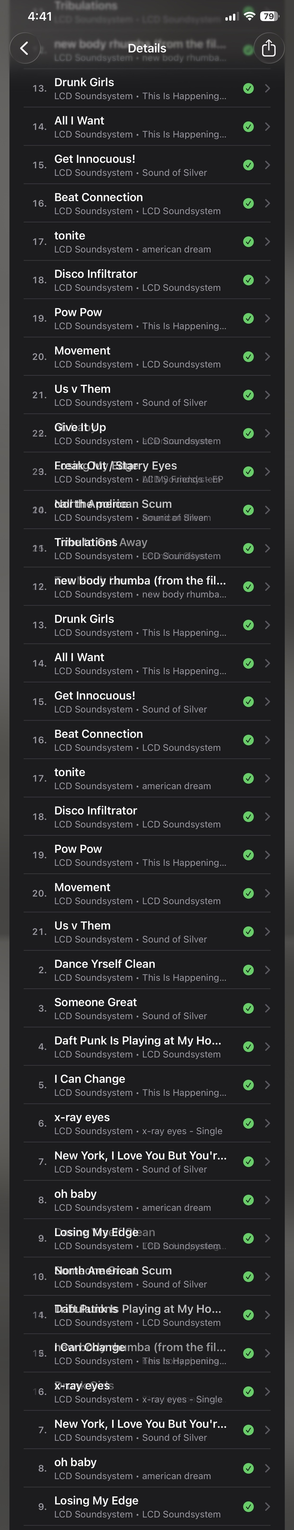 Playlister app screenshot 4